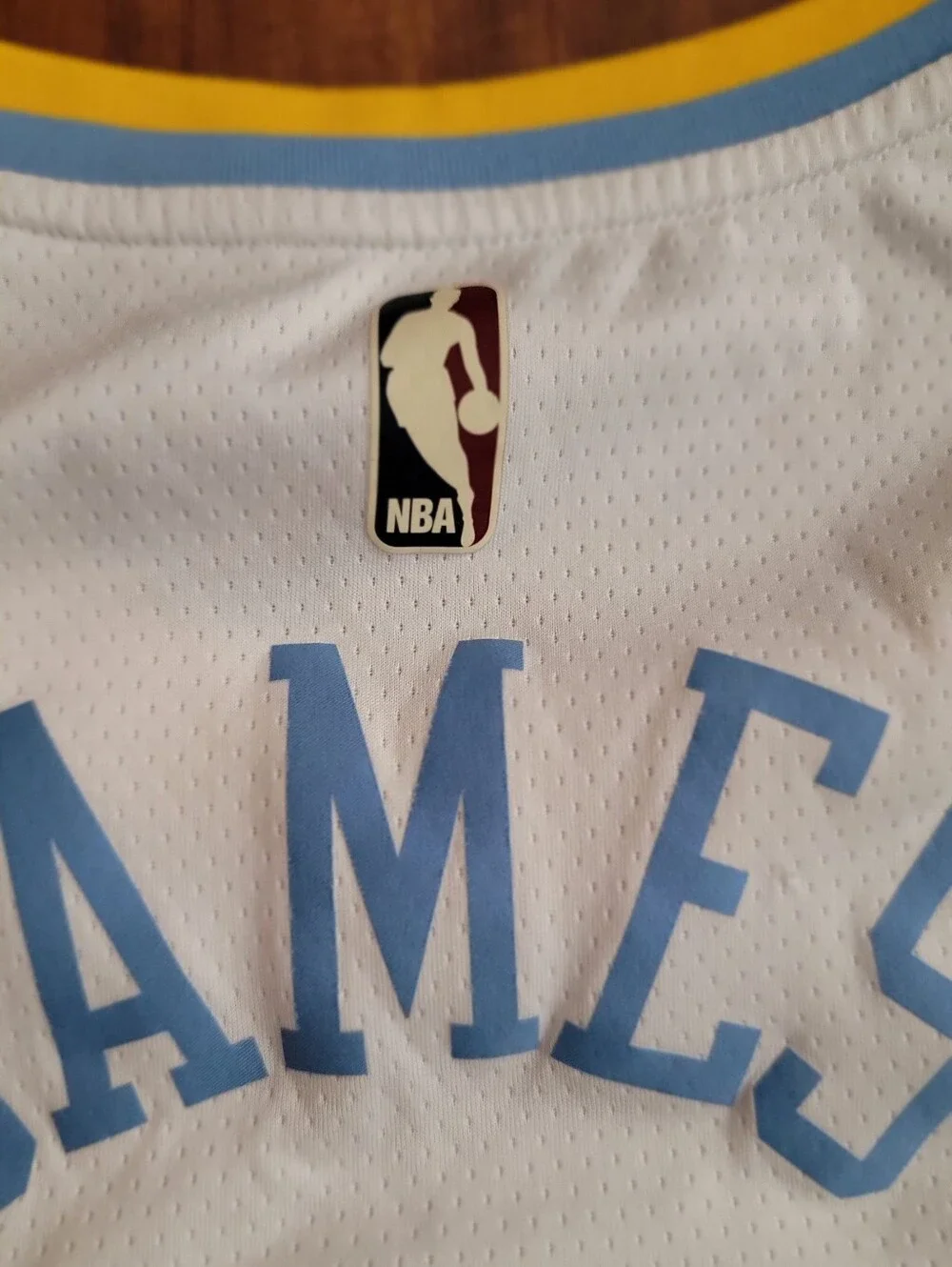 Nike LeBron James #6 LA Lakers/Minneapolis Classic Edition NBA Swingman JERSEY.